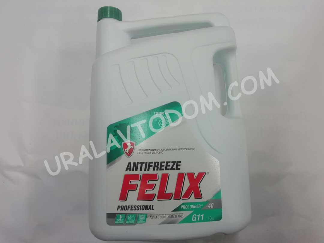 Антифриз А-40М г.Дзержинск10 кг.FELIX ЗЕЛЕНЫЙ
