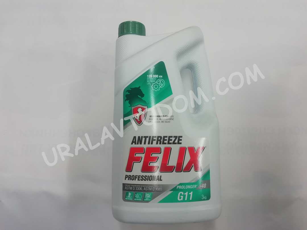 Антифриз А-40М г.Дзержинск 3 кг FELIX ЗЕЛЕНЫЙ