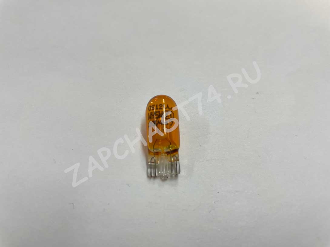 Лампа OSRAM без цоколя 1 конт маленькая желтая